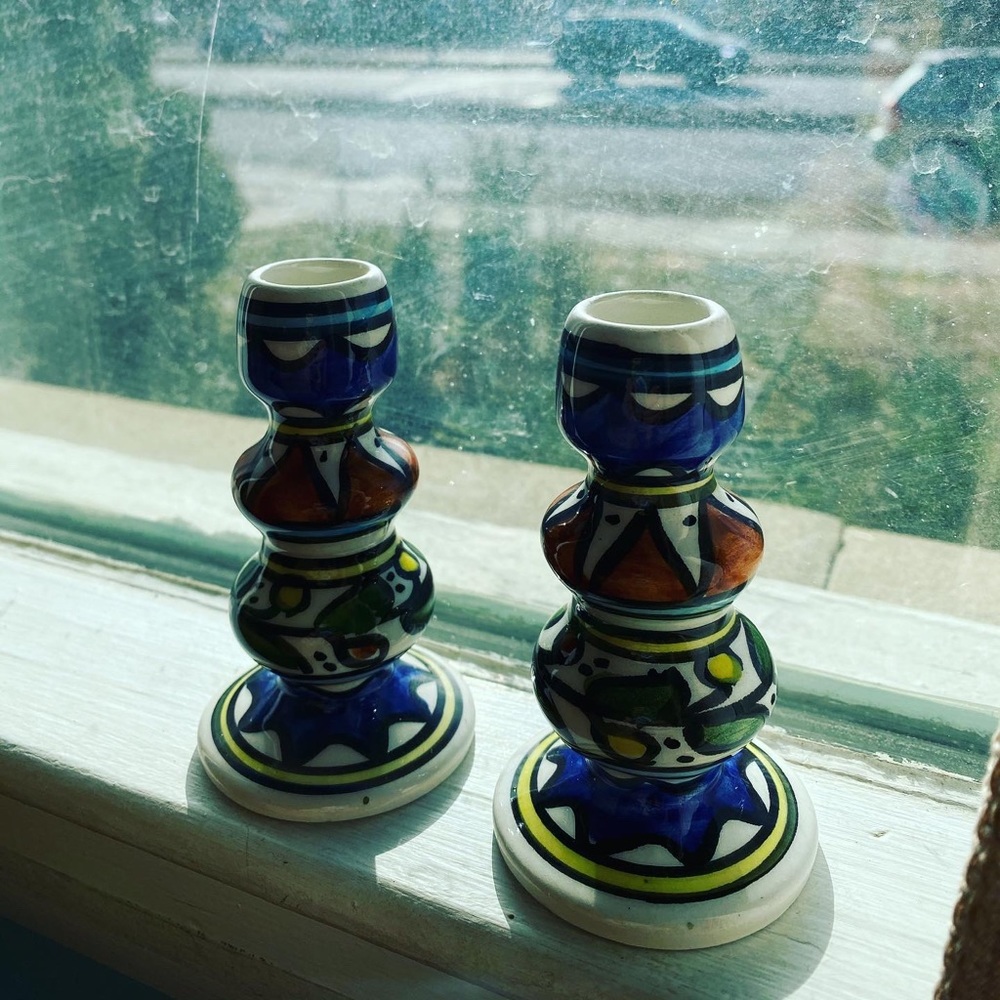 Candlestick holders! So cute!